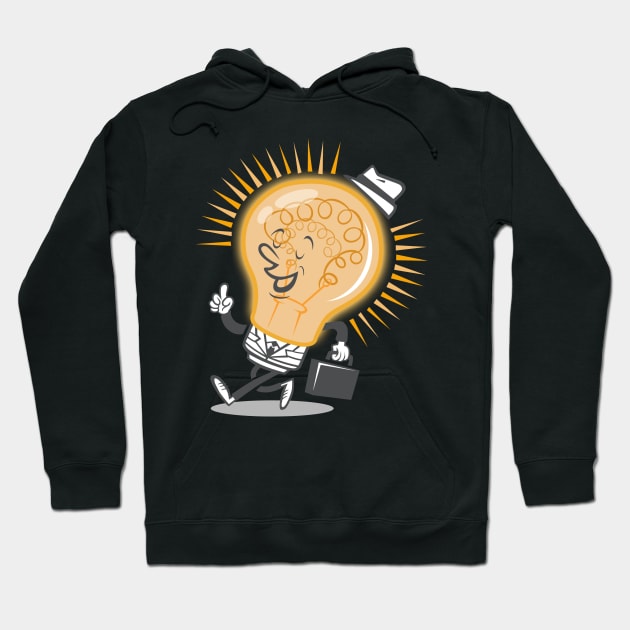 Mr Bright from the start Hoodie by richhwalsh